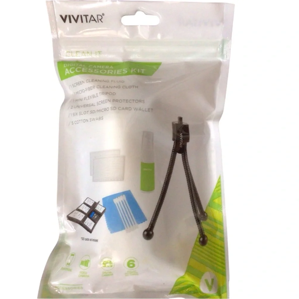 Vivitar Clean It Digital Camera Accessories Kit NEW